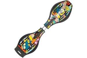 Magnitt RipStik Caster Board, Compact Lightweight Rip Stick with Illuminating Wheels for More Excitement,Fun and Visibility, 
