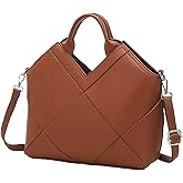 Womens Woven Crossbody Bag with Top Handle Medium Crossbody Purse Stylish Women Handbag Pocketbooks with Adjustable Strap