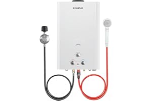 CAMPLUX 16L 4.22GPM Outdoor Propane Gas Tankless Water Heater