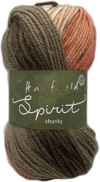 Sirdar Hayfield Spirit Chunky Ember 406 100g F257-0406 Yarn