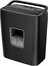 Bonsaii 8-Sheet Cross-Cut Shredder P-4 16L Bin C261-C NEW