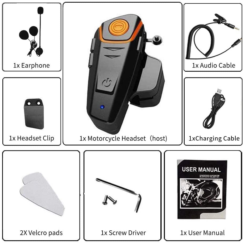 BTS2 Motorcycle Bluetooth Snowmobile Helmet Bluetooth