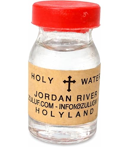 Amazon.com: Jordan River Holy Water Holy Sepulchre Jerusalem with