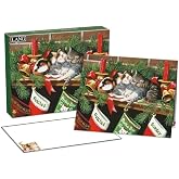 , Waiting For Santa Boxed Christmas Cards by Persis Clayton Weirs