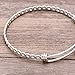 Melix Home Thanks For Making A Difference In My Life Stainless Steel Bracelet (White)