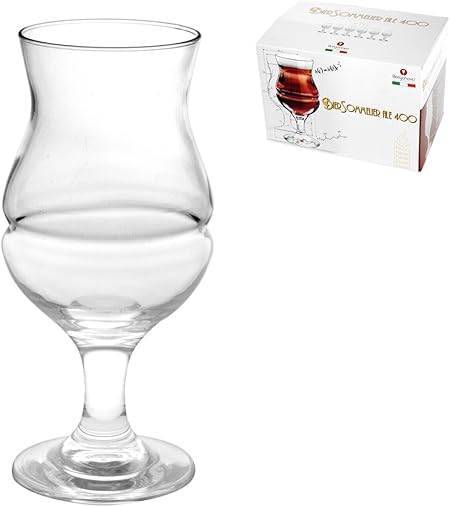 BORMIOLI ROCCO 6 cerveza paquete de alas copas de cristal de sumiller 40: Amazon.es: Hogar