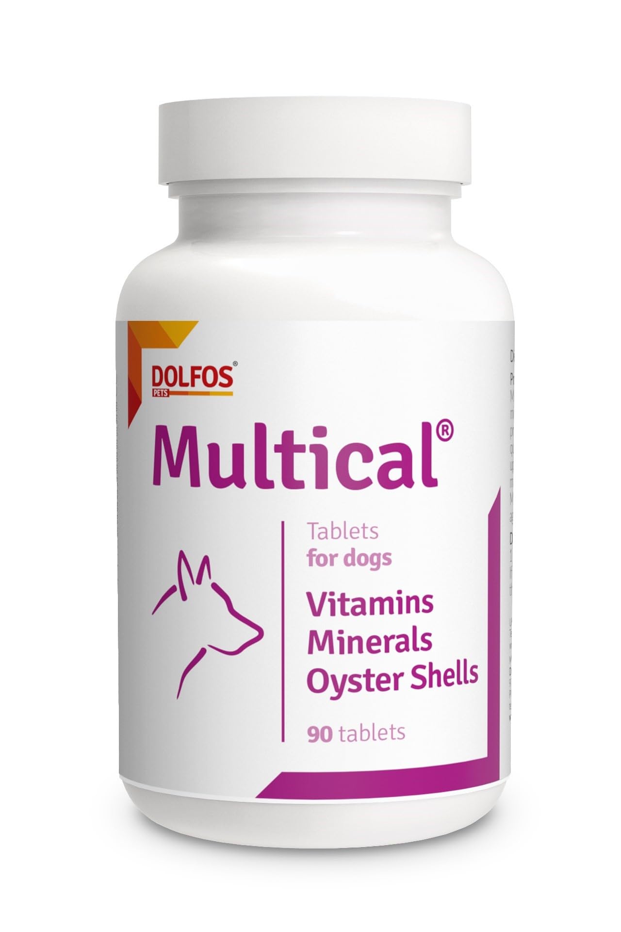 AnkhPets Multical 90 tablets Vitamins Minerals Calcium from Oyster Shell Pregnant and Nursing Dogs
