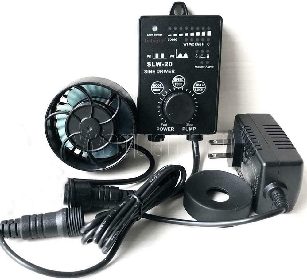 Burger Jebao SLW-20 SINE Wave Flow Wavemaker Super Quiet Powerful Reef Mari