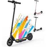 VOLPAM Electric Scooter, 350W/500W Powerful Motor, 8.5"/10" Solid Tires, 19/22Mph, 28/23/21/16 Miles Max Range, Dual Braking