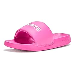 Lacoste Women's Serve Slide, Pink, 10