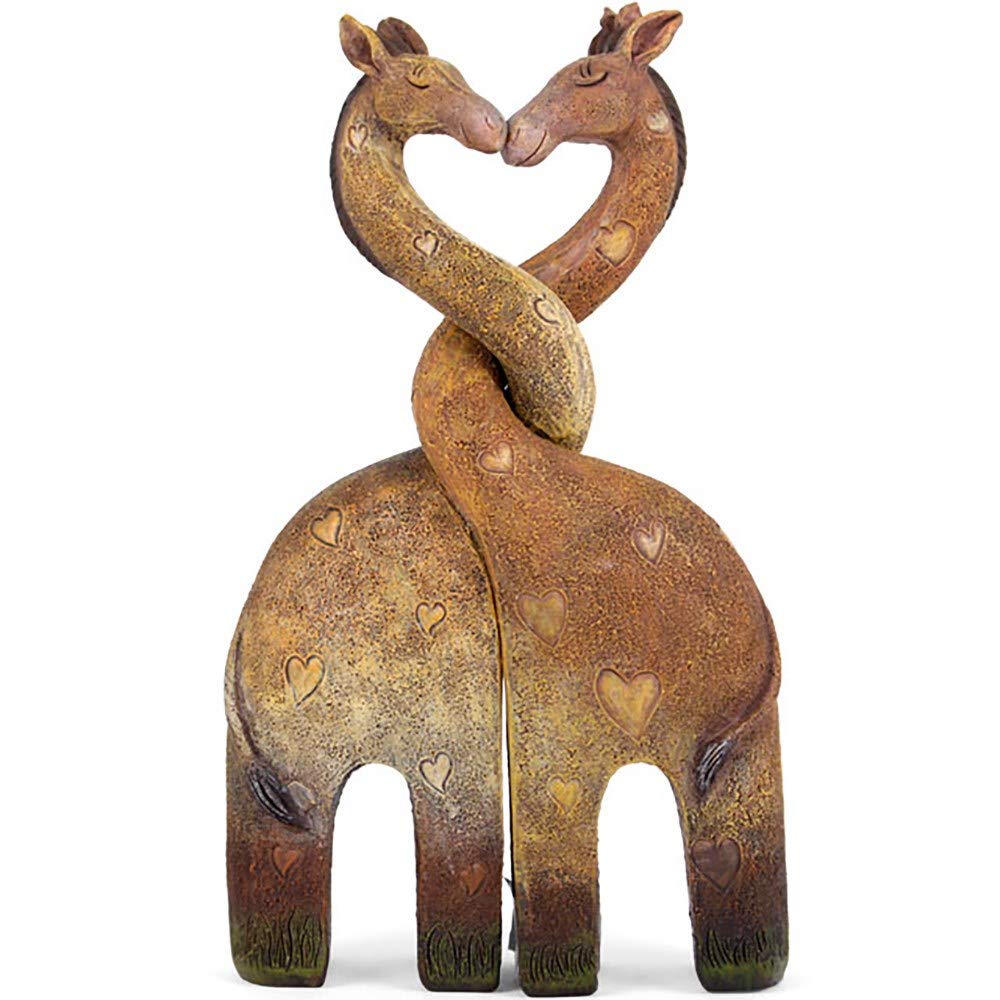 Something Different Wholesale Exquisite Brown Resin Giraffe Family - 18cm x 10cm (1 Set) - Stunning & Unique Home Decor Masterpiece - Perfect for Home & Office
