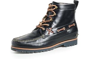 POLO RALPH LAUREN mens Ranger Mid Suede & Faux-shearling Boot