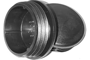 (Pack of 2)-3" OD (76.1 mm) ROUND Plastic CAP PLUGS (6-10 Ga - Fits ID 2.59" to 2.73") Flex Ridges | Impact Resistant LDPE Li