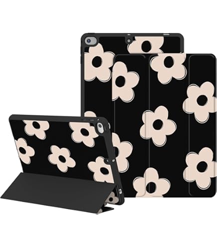 Kidcube Custodia IPad 5/ Air 1/ Pro 9.7 – Cover Girevole Con Portapenne E Slot Carte, Design Carino - 2