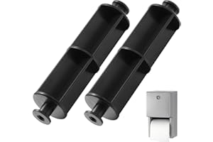 SHAHN B-4288-9 Black Replacement Spindle Replacement for Bobrick Toilet Paper Tissue dispensers Spindle Compatible with Classic and Contura Series Dispensers B-2888, B-4288,B-4388 (2 pcs)