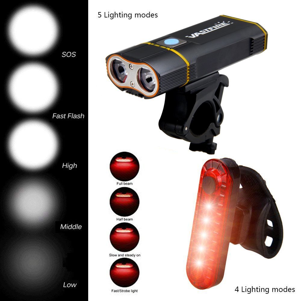 Best Mountain Bike Lights for Night Riding,1000 Lumens Bike Headlight 2