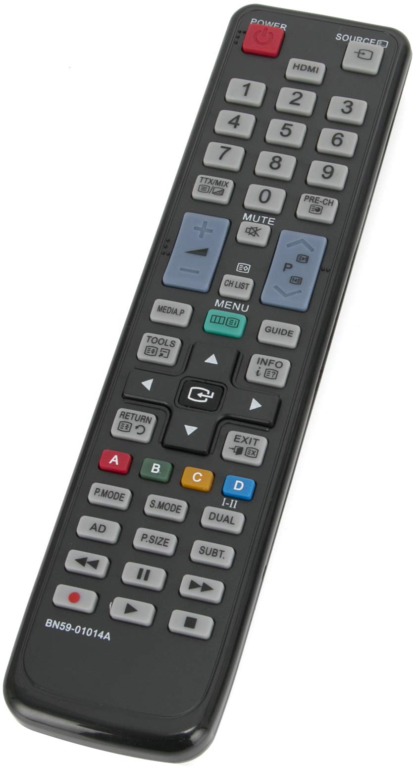 ALLIMITY BN59-01014A TM1050 Remote Control Replace for Samsung LED LCD Plasma TV LE40C530F1W UE22C4000 UE37D5500 LE40C630 UE22C4010 UE46D5500 UE26C4000 LE37C530F1W UE19C4000 UE32C4000 UE32D5500