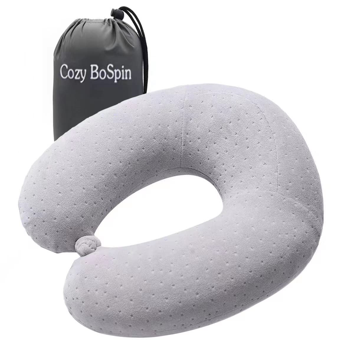Homely Lee Travel Pillow - Memory Foam Neck Pillow Support Pillow,& Lightweight Quick Pack for Camping,Sleeping Rest Cushion