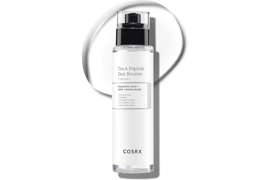 COSRX 6X Peptide Collagen Booster Toner Serum with Copper Peptides, Niacinamide & Hyaluronic Acid Skin Renewal Boosting Facial Essences, Korean Skin Care, 5.07 fl.oz, Stocking Stuffers