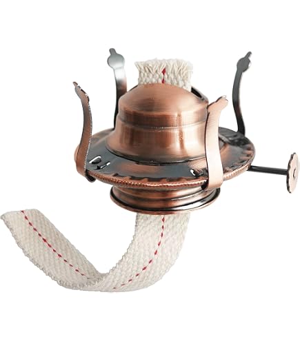 2 Mèches Cuivre Pour Lampe à Huile - Remplacement Fiable Et Durable Pour Brûleurs à Pétrole