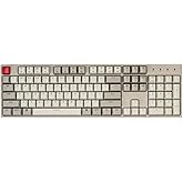 Keychron C2 Full Size Hot-swappable Wired Mechanical Keyboard Compatible with Mac, Keychron Brown Switch, 104 Keys ABS Retro Color Keycaps Gaming Keyboard for Windows, USB-C Type-C Braid Cable