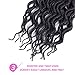 Curly Faux Locs Soft Hair Twist Braids Crochet Braiding Hair Braids Mambo Hair Extension 24Roots/Pack (12inch, 1B)