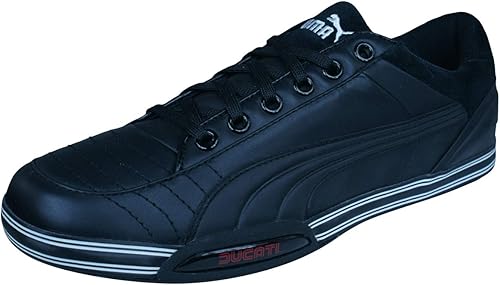 Amazon.com | PUMA 65CC Lo Ducati Mens Sneakers/Shoes-Black-6 | Shoes