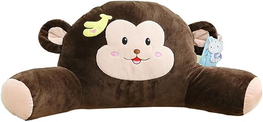 Amazon Com Mlotus Cute Monkey Kids Backrest Reading Pillow Plush