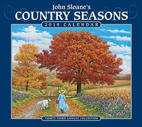 John Sloane's Country Seasons 2019 Deluxe Wall Calendar Calendar – Wall Calendar, June 12, 2018