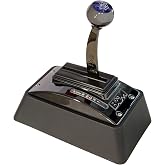 B&amp;M 81683 Automatic Ratchet Shifter - Quicksilver - Black
