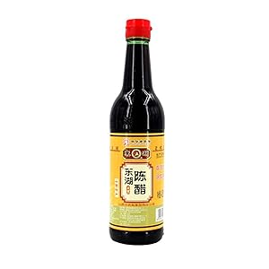 Shanxi Vinegar - Chinese Black Vinegars, Dong Hu Shan Xi Lao Chen Cu, Organic Cereals Fermentation Vinegar, Without any Additives, Suitable for Chinese Food, Dips, Dumplings.中国醋