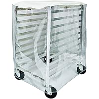 Winco Cover for 10-Tier Sheet Pan Rack ALRK-10 and ALRK-10BK,Clear,Medium