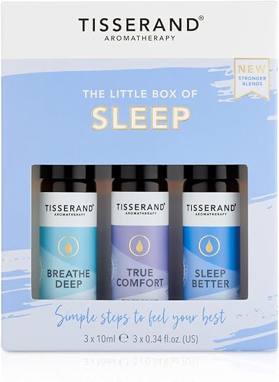 Tisserand The Little Box of Sleep 3x10ml Sleep Better Breathe Deep True Comfort