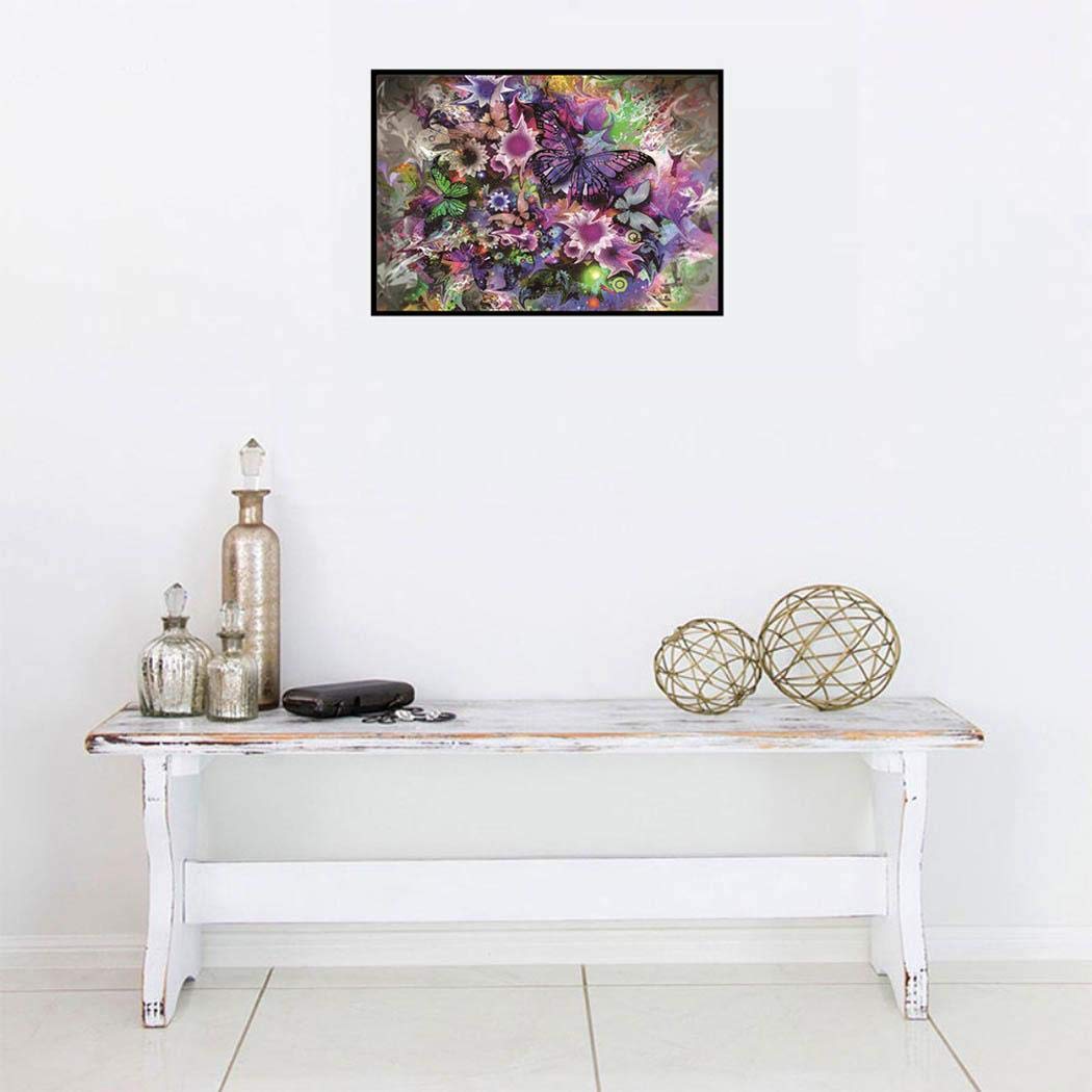 GEESENSS DIY 5D Diamond Painting Kits Rhinestone Flower Paintings Painting Crystals Embroidery Kit Home Wall Decoration Craft