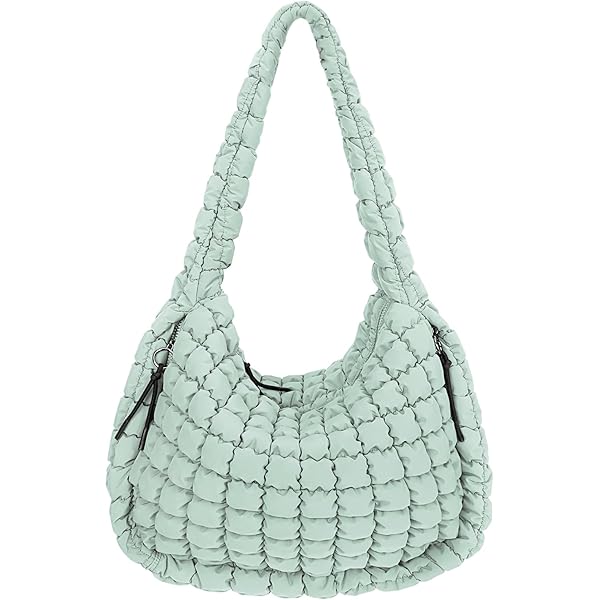 Amazon.com: Trendy Croissant Quilted Shoulder Crossbody Bags