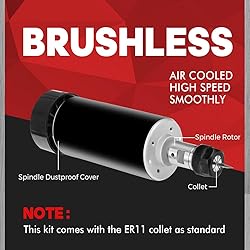 500W CNC Spindle Motor Kit,11000RPM CNC Kit with