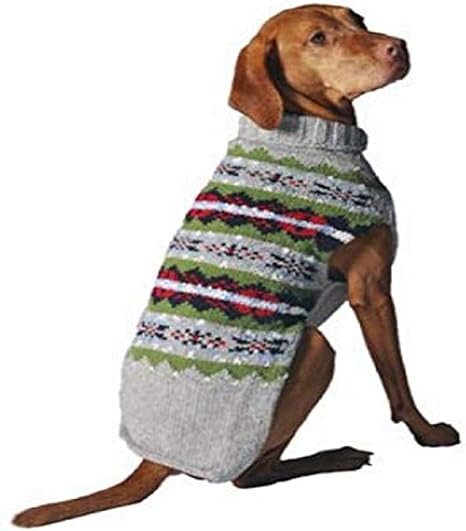argyle dog sweater