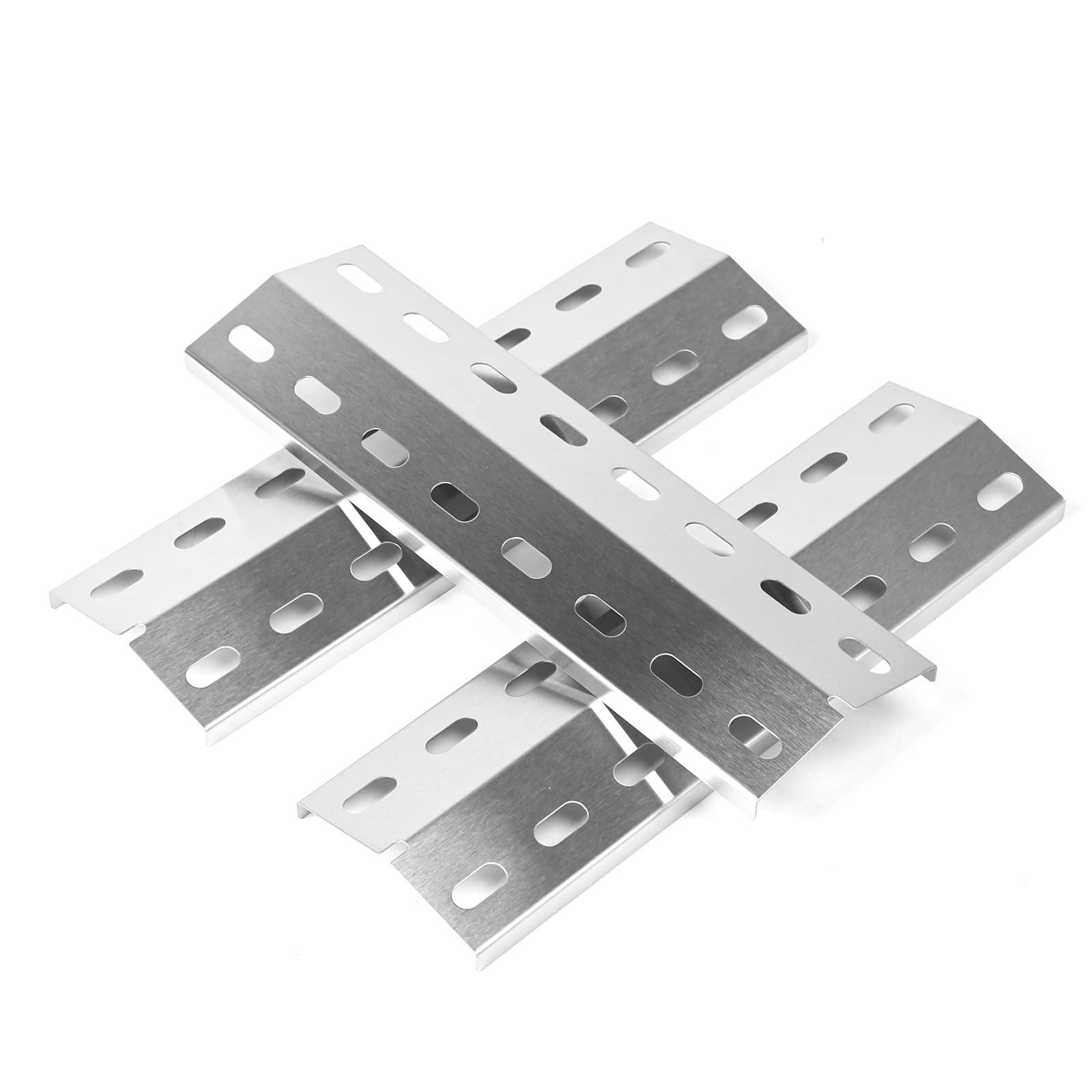 GFTIME 35 x 10.5cm Stainless Steel Heat Plate spare parts for Mr. Gardener Vancouver and Other Grill Models, 3 Pieces