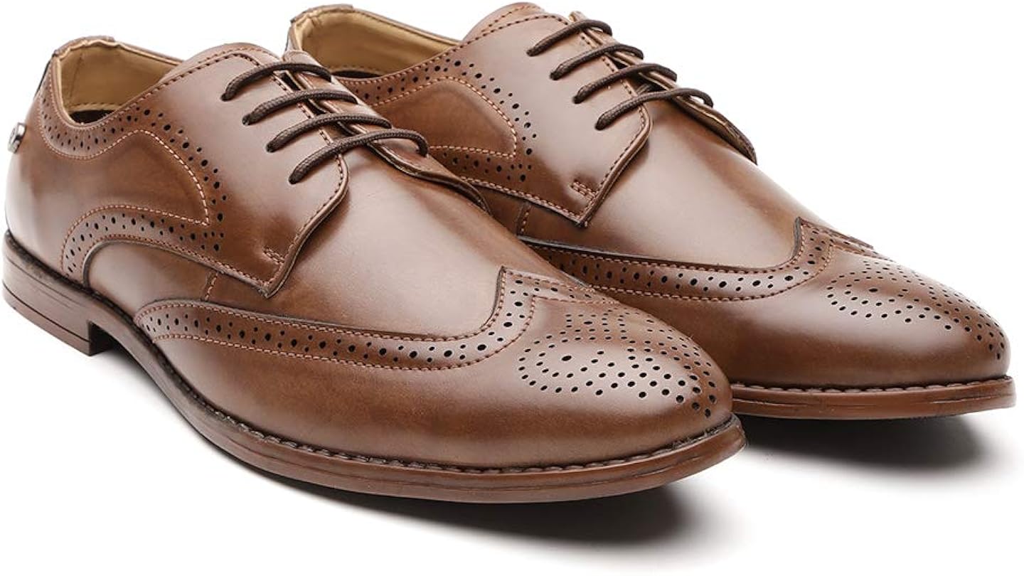 Buy Carlton London Men Brown Formal Shoes6 UK (40 EU