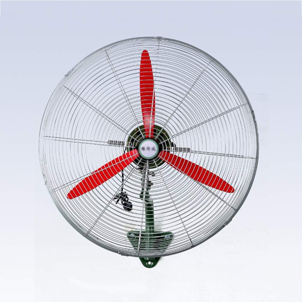 LNX Wall mount fan/High speed High Power/for Industrial Business Residential Greenhouse Warehouse - Heavy duty Metal Wall fan Mechanical (3 speed) Adjustable Oscillating
