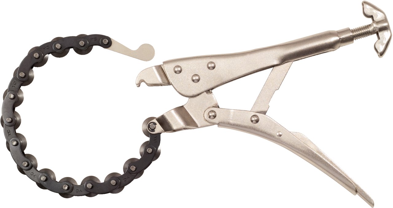 Grip exhaust chain pipe cutter for stainless steel pipes, Ø