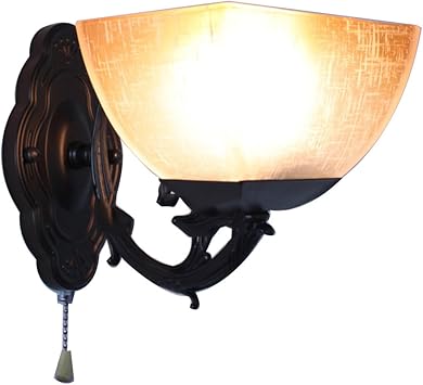 bedroom wall lights with pull switch