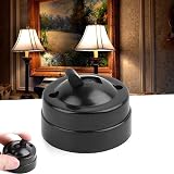 QOONESTL Retro Single Control Toggle Switch 2-Position Black Lamp Light view 2