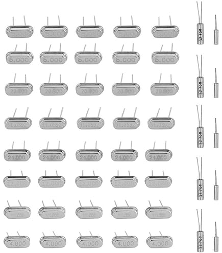石器 uxcell a14121900ux0117 Cylinder Shaped Crystal Oscillators