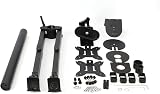 Amazon Basics Adjustable Dual Computer Monitor Arm Mount Holds Monitors Up To view 6
