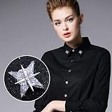JANYUN 120 Pairs Butterfly Clutch Tie Tacks Pins 8mm Blank Pins Silver view 6