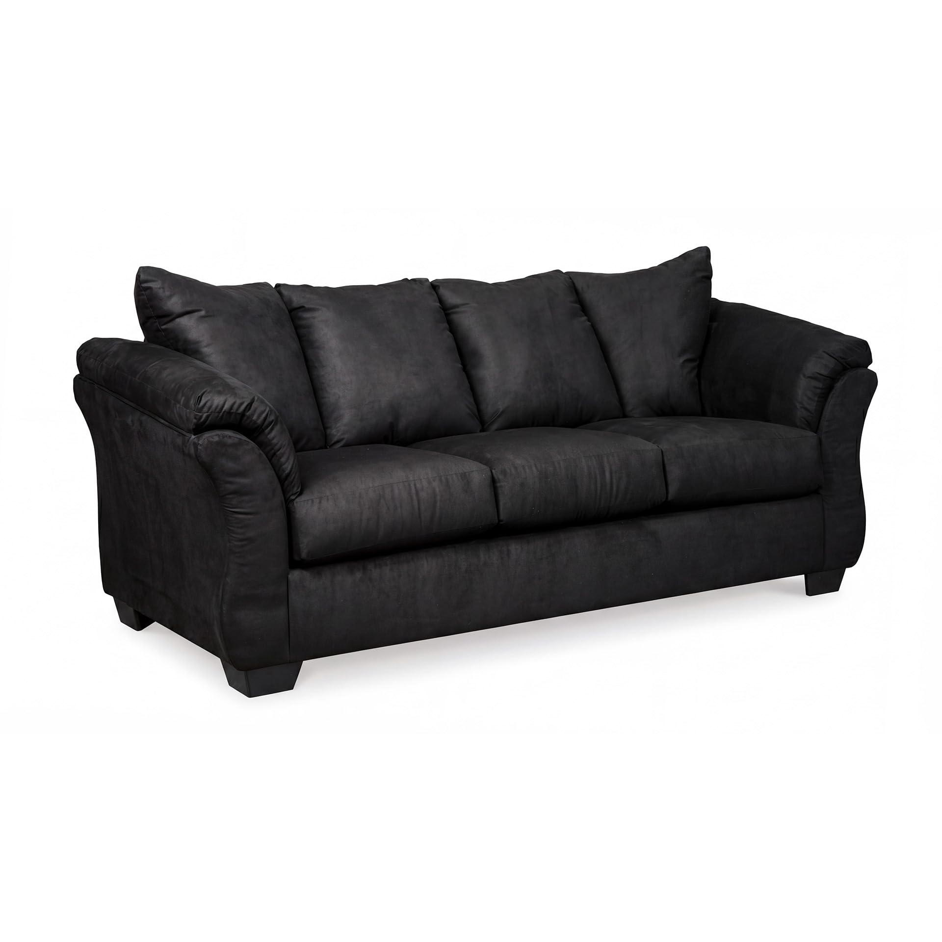 Signature Design by Ashley Darcy Classic Contemporary Sofa, Black