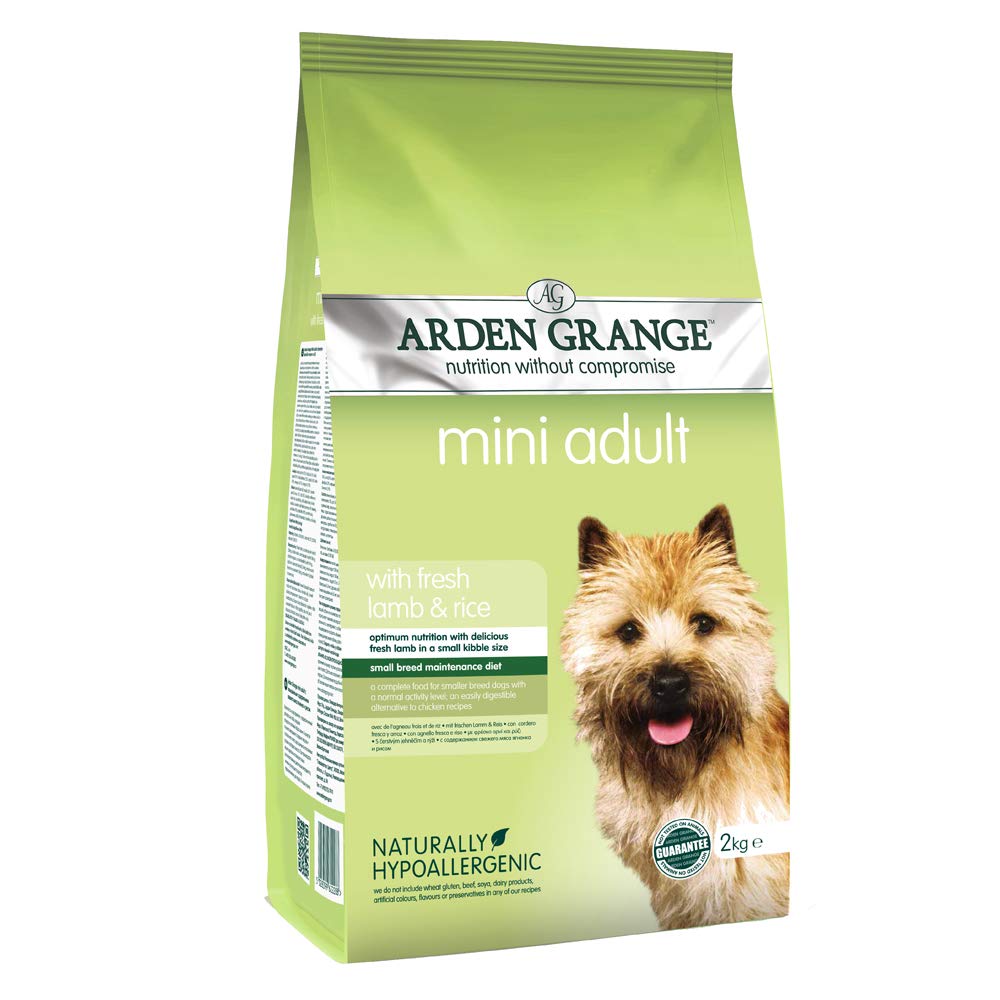Arden Grange Adult Mini Dry Dog Food Lamb & Rice, 2 kg