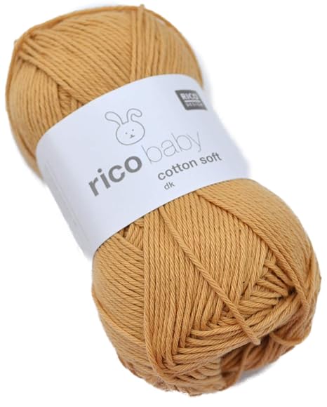 Babywolle Rico Baby Cotton Soft dk Farbe 44 Wolle zum Stricken & Häkeln