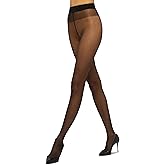 Wolford Satin Touch 20 Denier Tights For Women Soft Satin Feel Sheer Hosiery Extra-Wide Waistband Perfect for Any Occasion